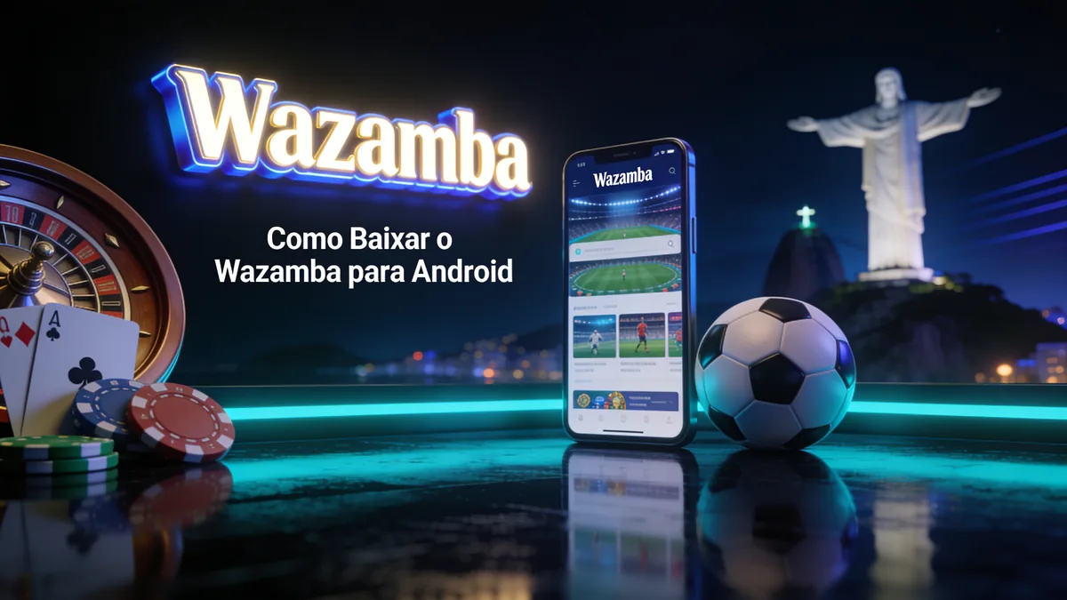 Como Baixar o Wazamba para Android para jogadores no Brasil